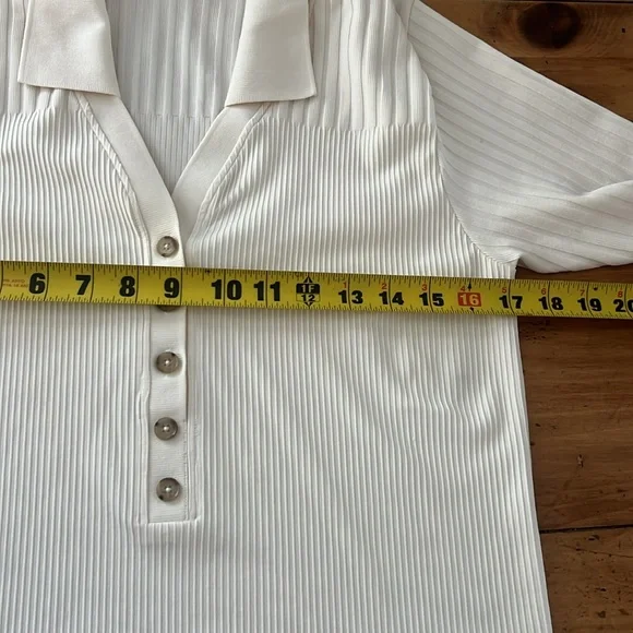 ATHLETA LUXE SEAMLESS POLO Size XL - Picture 5 of 10